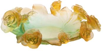 Green & orange rose passion bowl - Daum